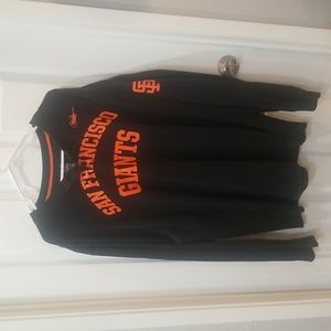Nike San Francisco Giants long sleeve warm-up  shirt. Size XXL